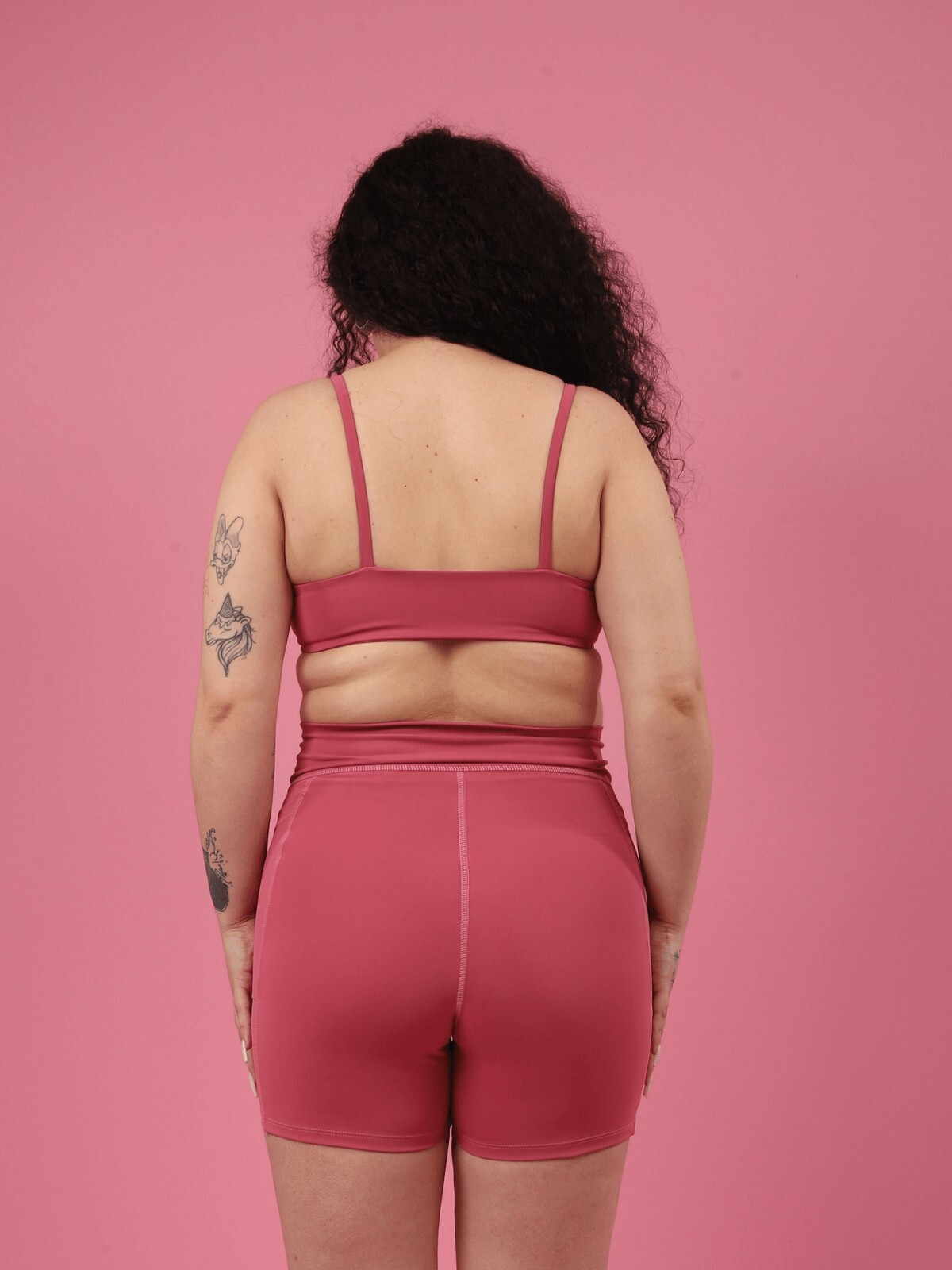 SHORT FLEX ROSA VINTAGE - Imagem 5