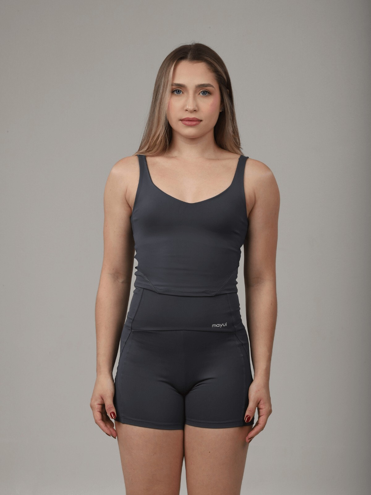 REGATA TANK CINZA - Imagem 3