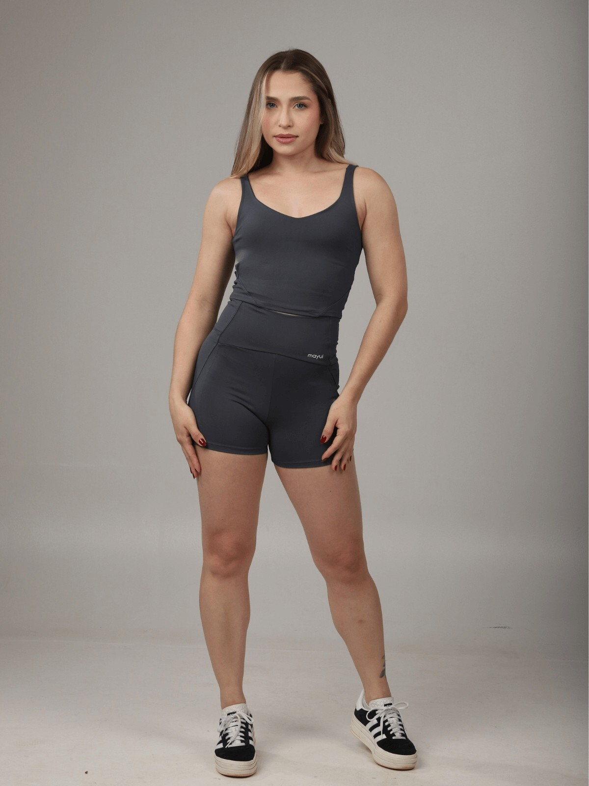 REGATA TANK CINZA - Imagem 4